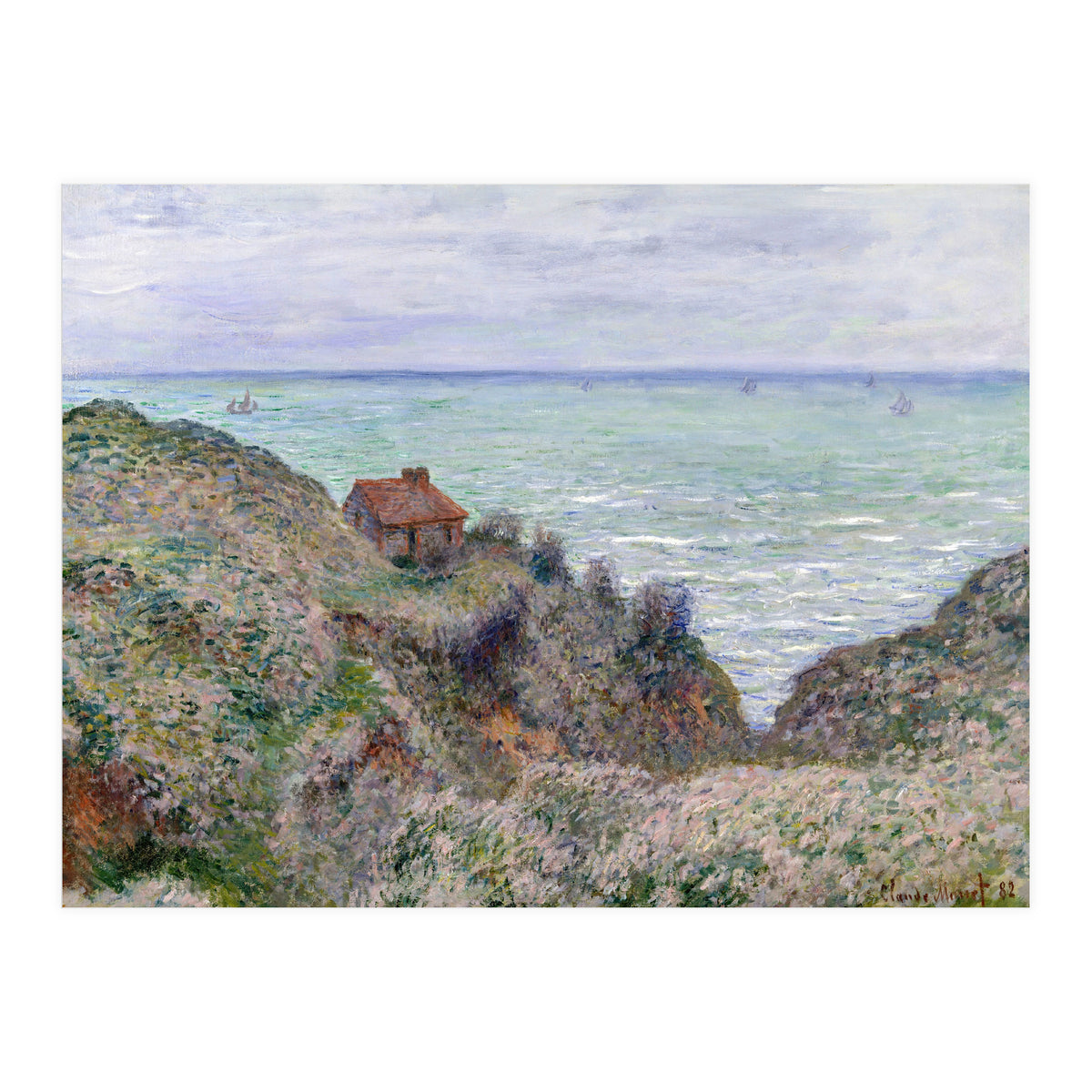 Cabin of the Customs Watch. (Print Only)