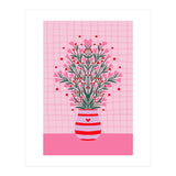 Heart Flowers Vase (Print Only) thumbnail