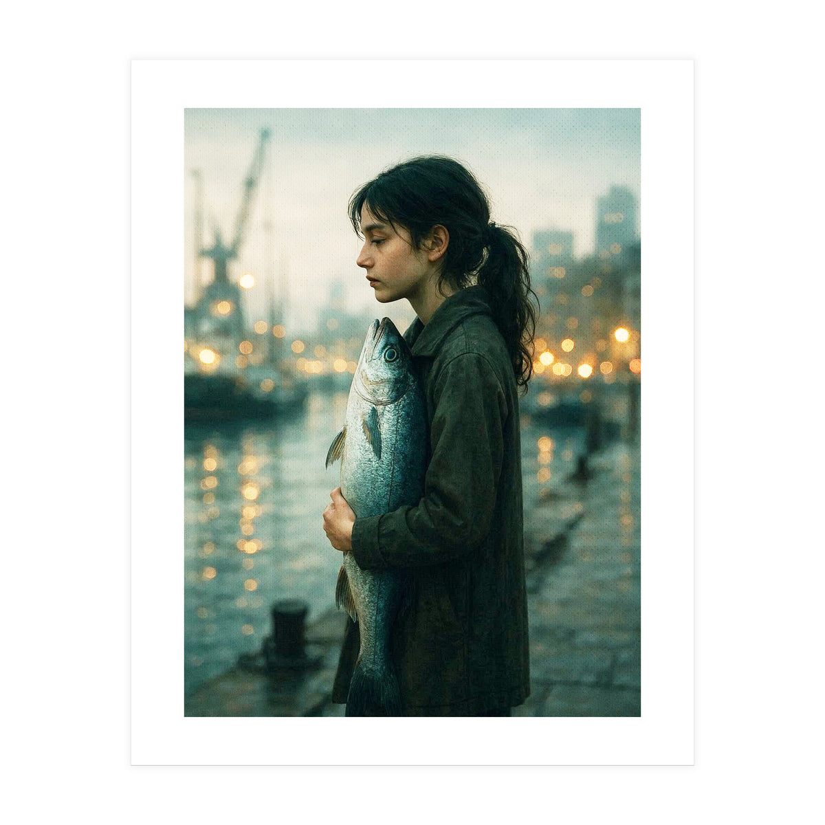 Fish In Hand 08 (Print Only)