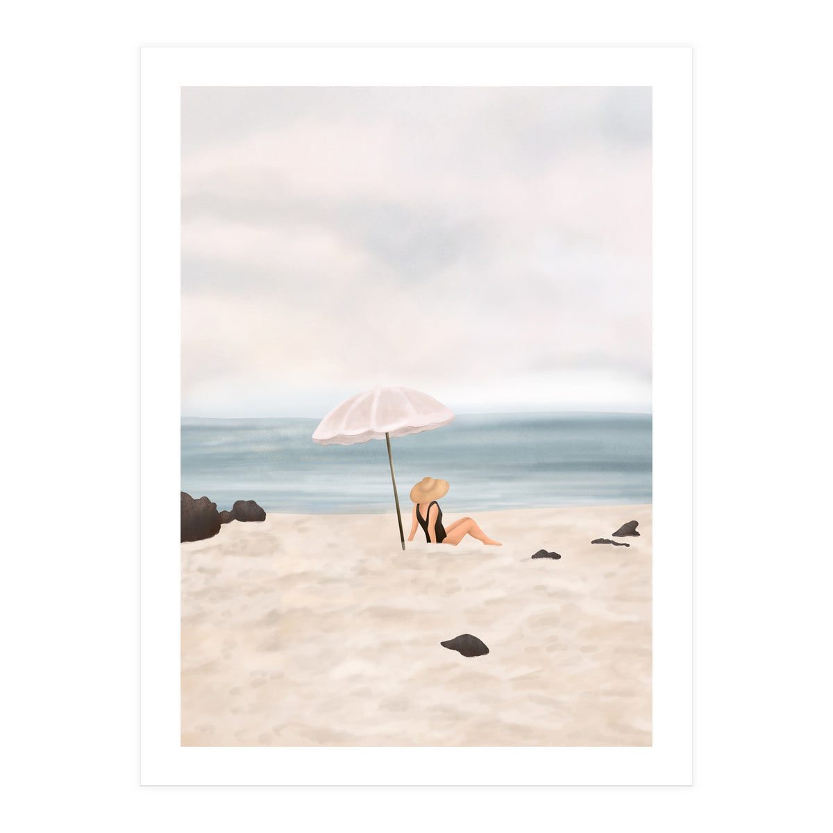 Beach Morning II (Print Only)