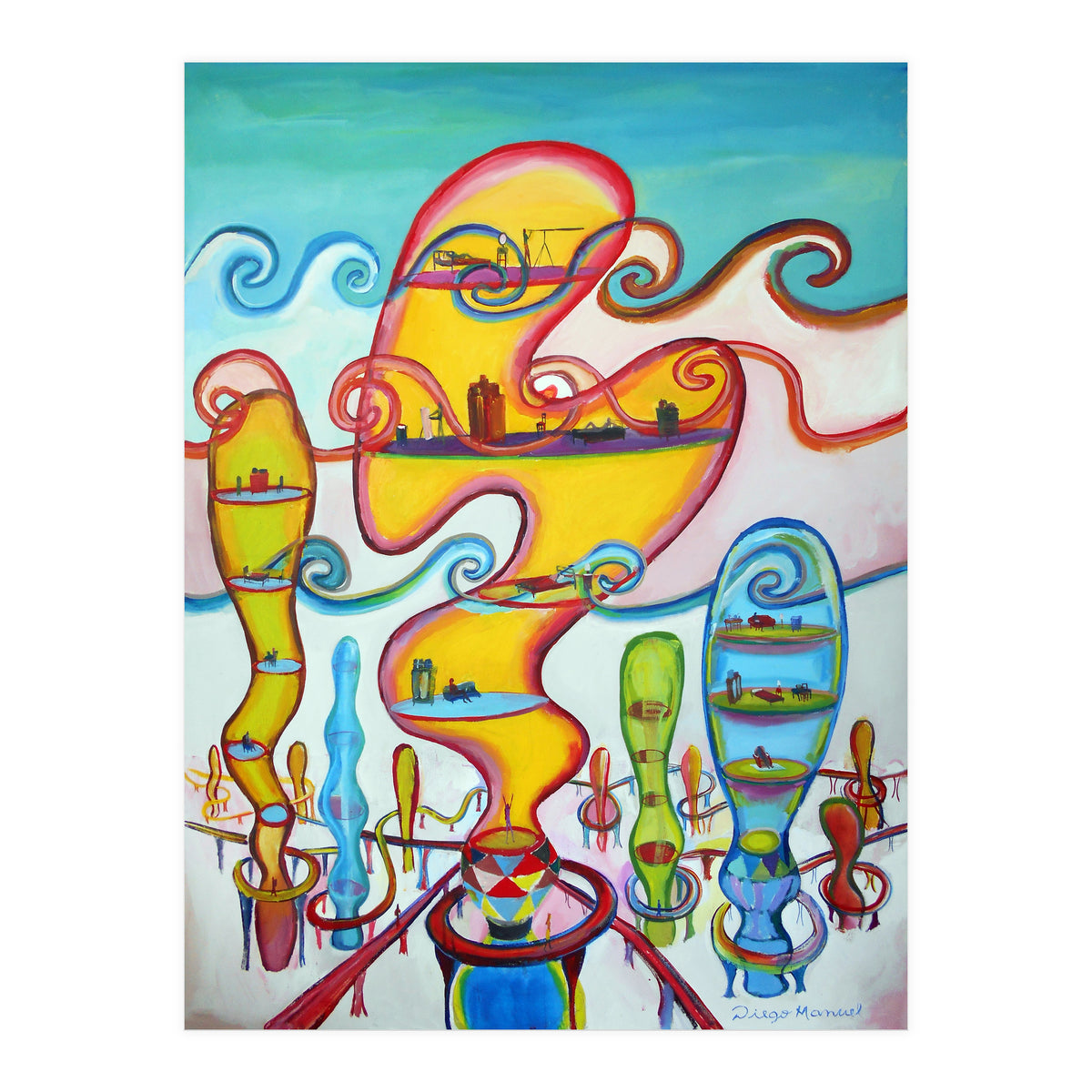 Ciudad Del Futuro 1 (Print Only)