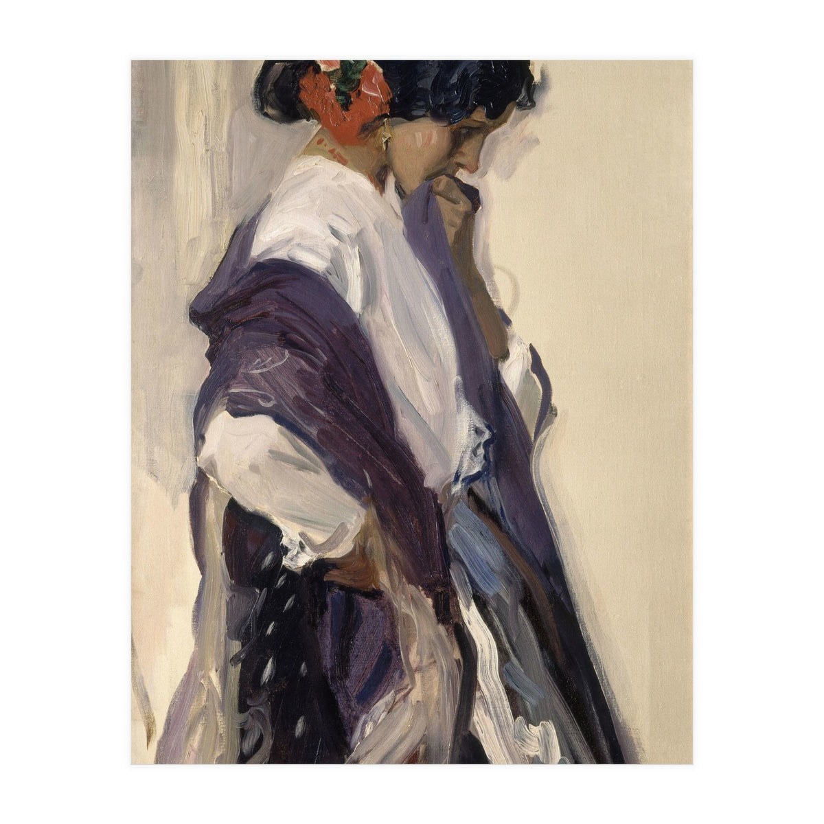 GIPSY ("GITANA") - 1912. (Print Only)