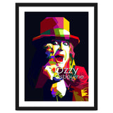 Ozzy Osbourne Metal Classic Rock Pop Art WPAP thumbnail