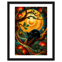 Black Cat Retro Contemporer