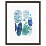 Watercolor Aqua Abstract Spots II thumbnail