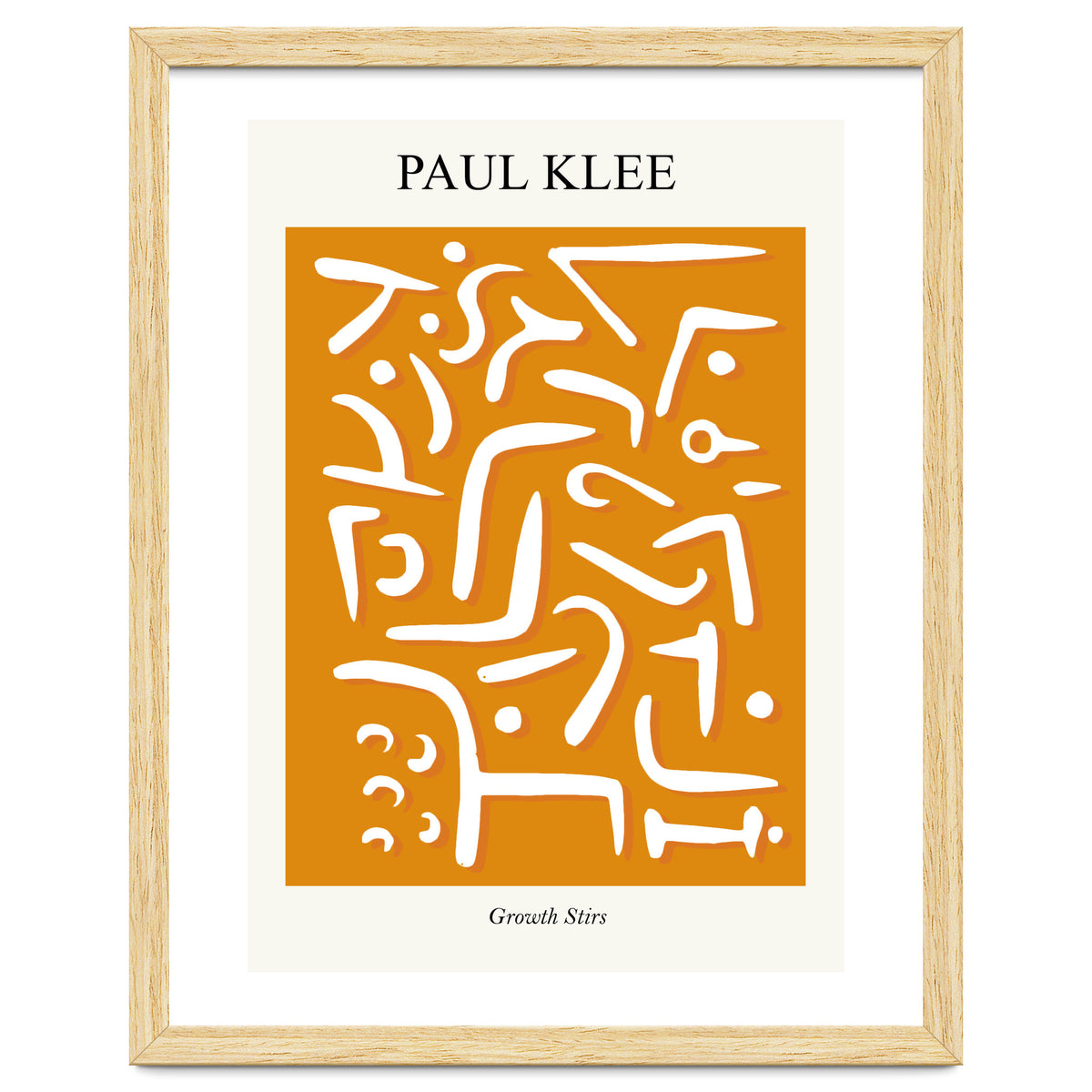 Growth Stirs  Inspired by Paul Klee