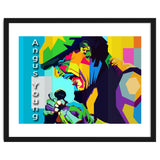 Angus Young Rock Singer Pop Art WPAP thumbnail