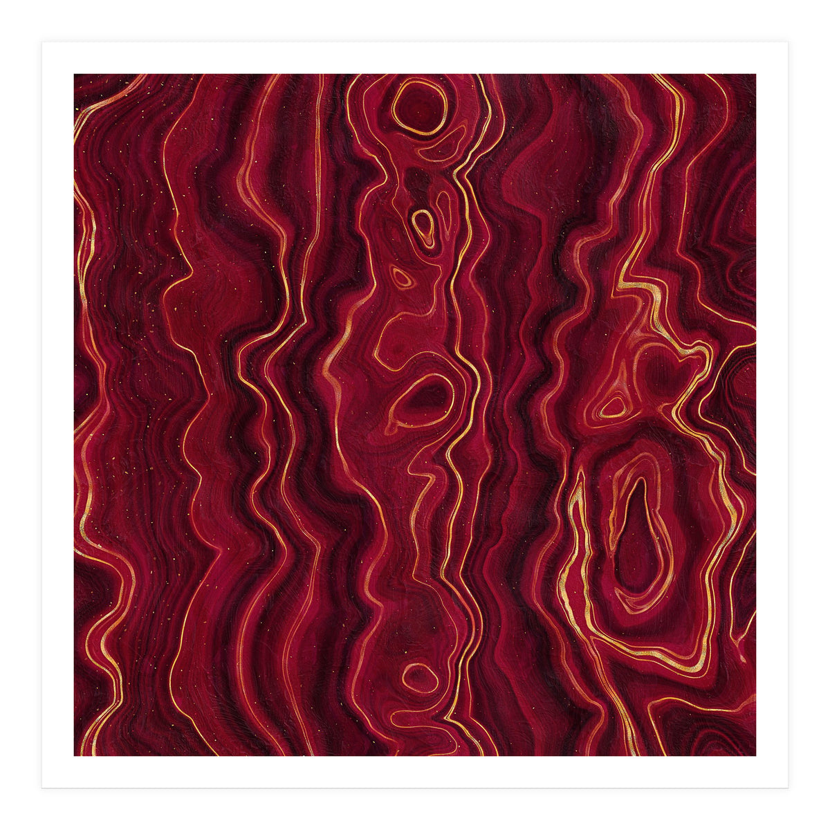 Red Agate Texture 01 (Print Only)
