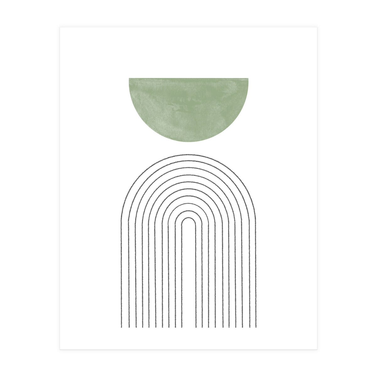 Simple Green Object (Print Only)