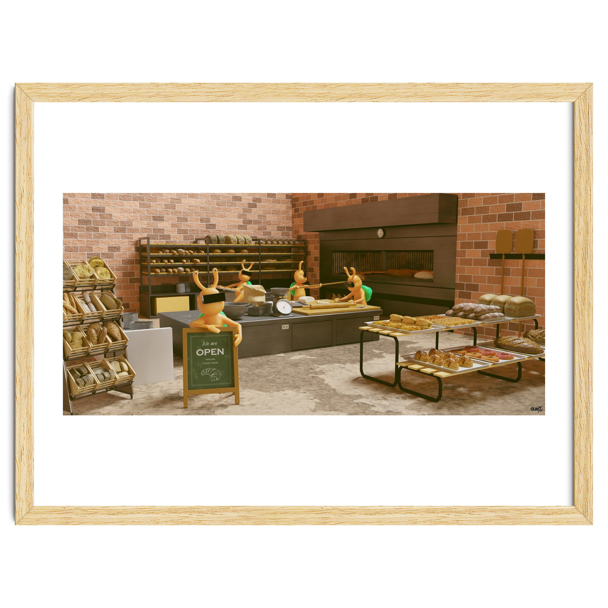 Bakery "Open Everyday" (Lwuba 033 Bakery 04)