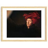 Man In A Turban - Jan Van Eyck - Selfie