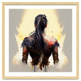 Warrior Woman From Behind thumbnail