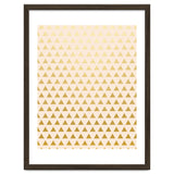 Blush + Gold Triangles #society6 #decor #buyart thumbnail