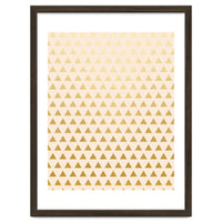 Blush + Gold Triangles #society6 #decor #buyart