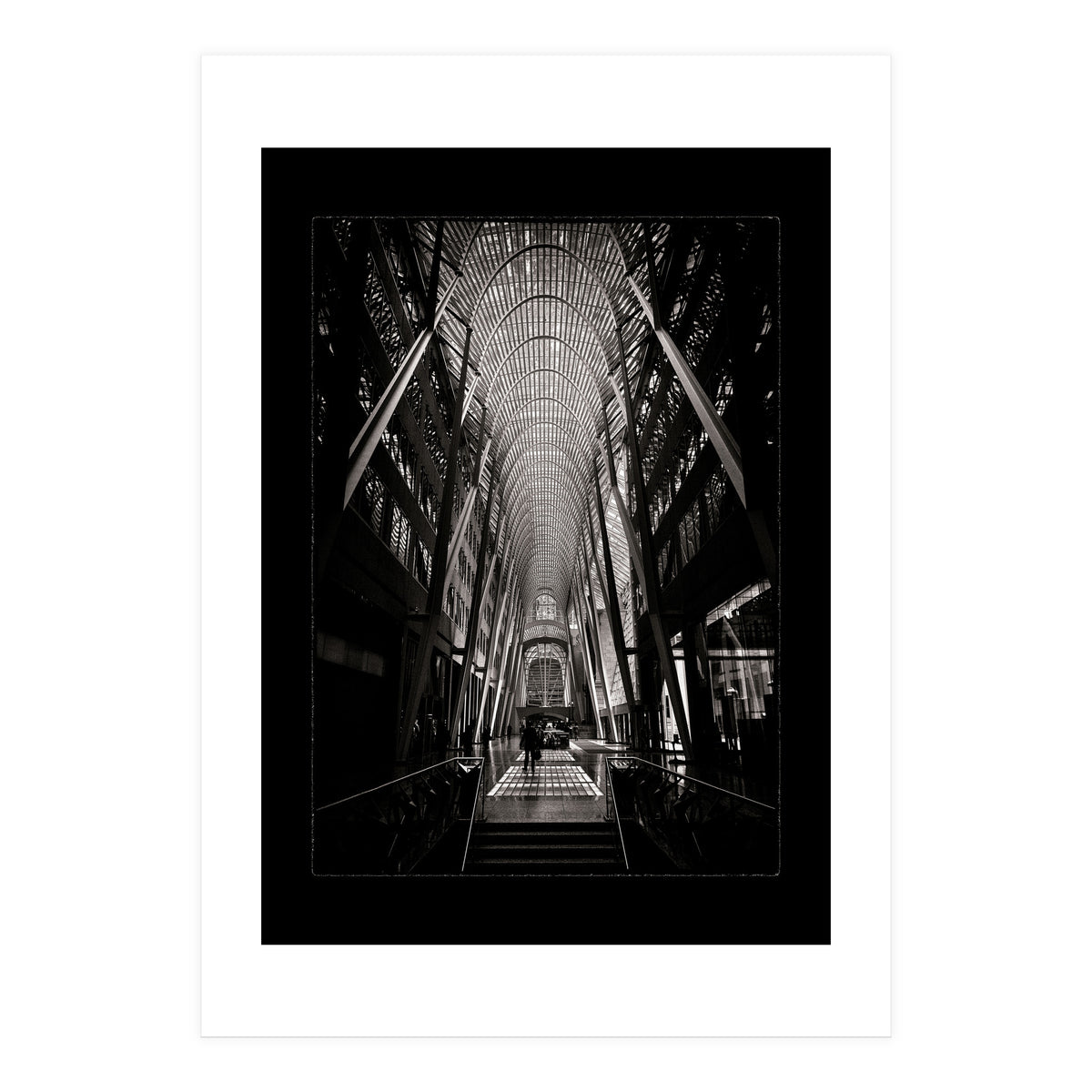 Allen Lambert Galleria No 3 with Border (Print Only)