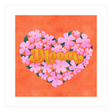 Bloom Floral Heart (Print Only) thumbnail