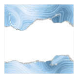 Blue & Silver Agate Glitter Texture 08 (Print Only) thumbnail