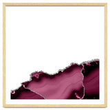 Burgundy & Silver Agate Texture 13 thumbnail