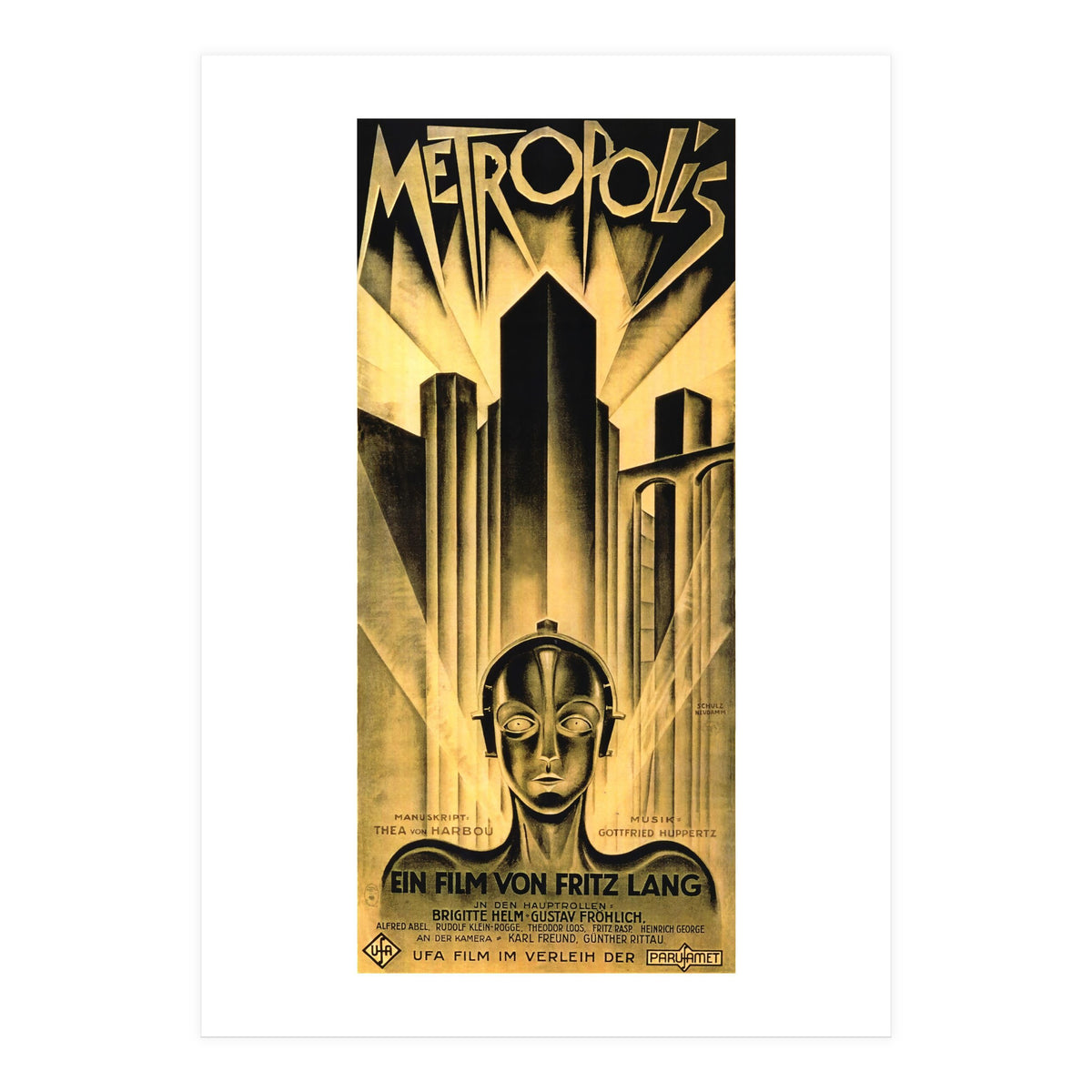 METROPOLIS (1927), directed by FRITZ LANG. (Print Only)