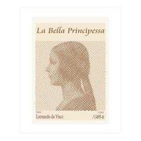 La Bella Principessa – Leonardo Da Vinci (1495 6) (Print Only)