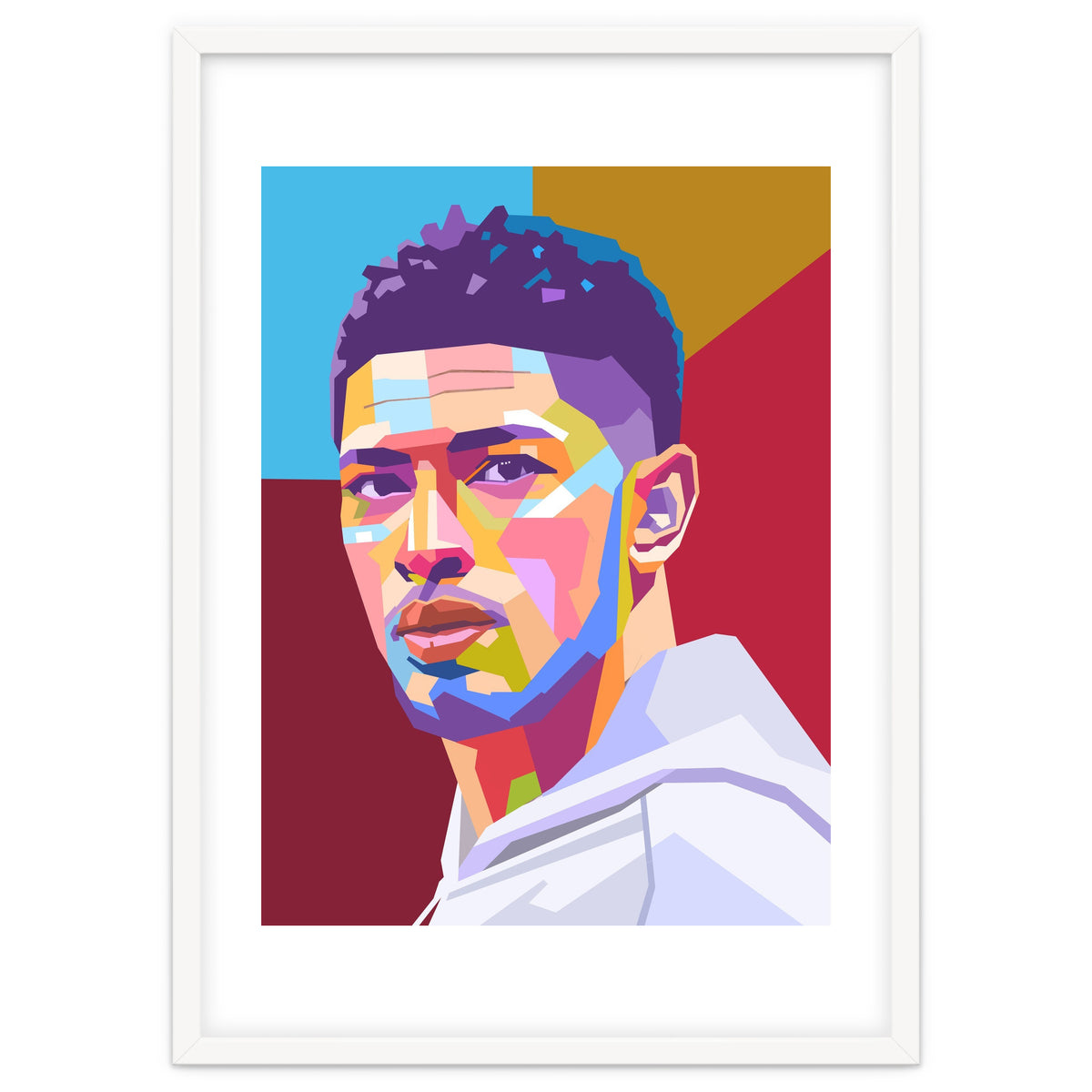 Jude Bellingham pop art portrait