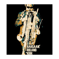 Rahsaan Roland Kirk Jazz Musician Legend (Print Only)