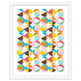 Retro Geometry #society6 #decor #buyart thumbnail