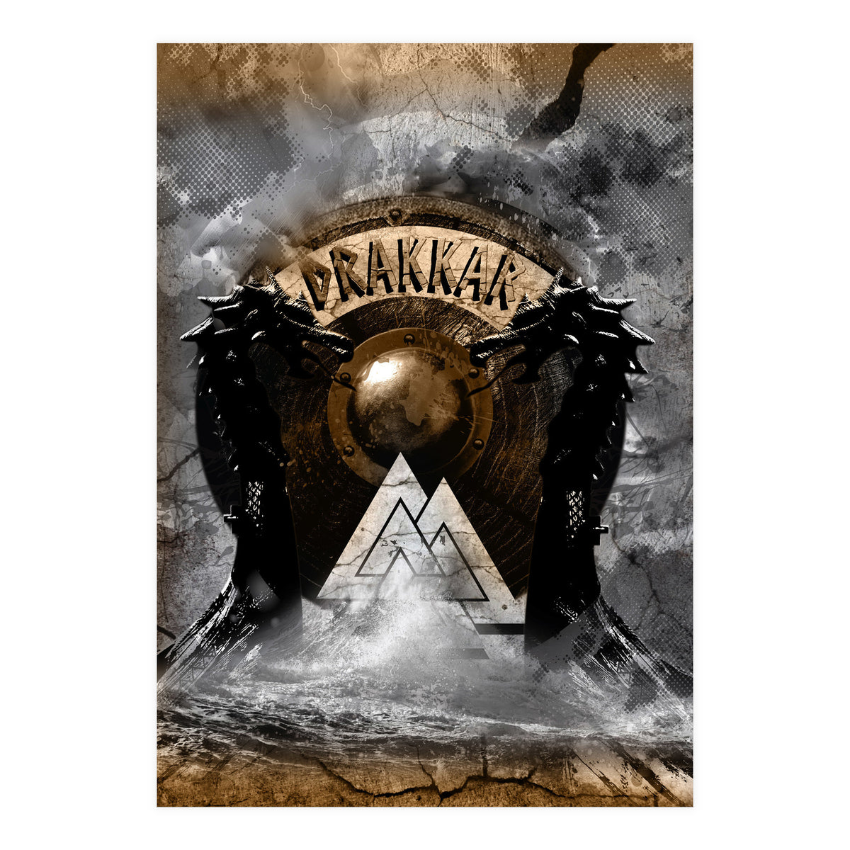 Drakkar Viking Duotone (Print Only)
