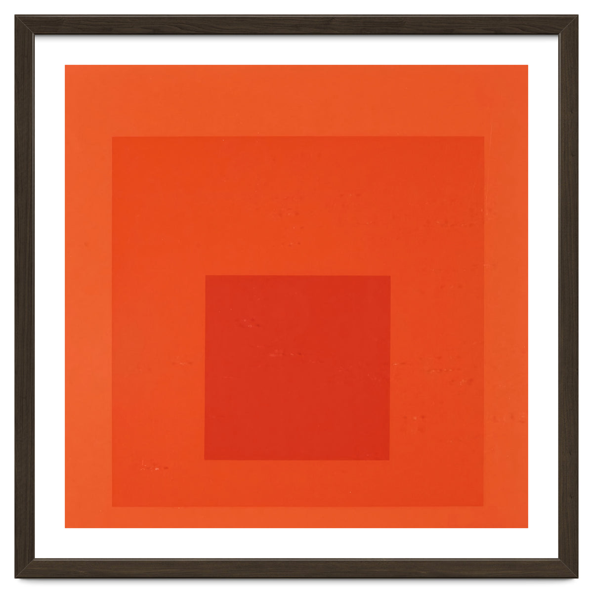 JOSEF ALBERS - HOMAGE TO THE SQUARE RED