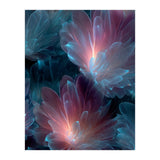 Luminous Bioluminescent Floral Abstract (Print Only) thumbnail