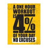 A one hour workout (Print Only) thumbnail