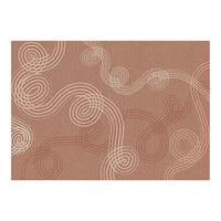 calming essentials loops terracotta (Print Only)