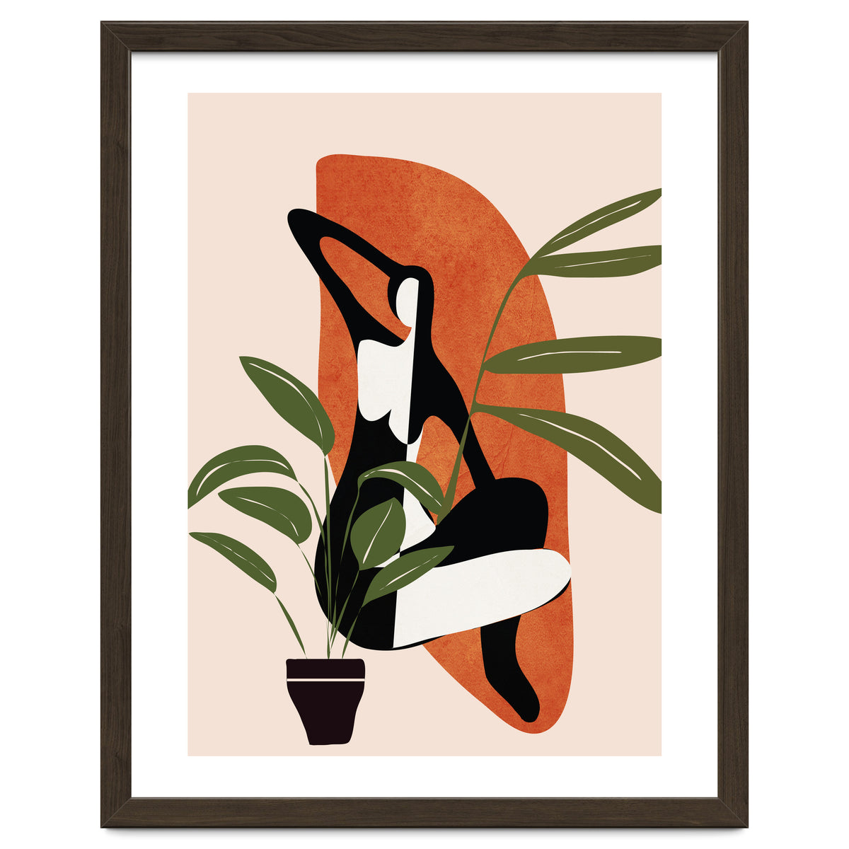 Abstract Female Figure