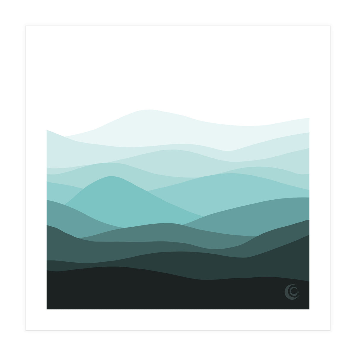 Relaxing (Layers) (Print Only)