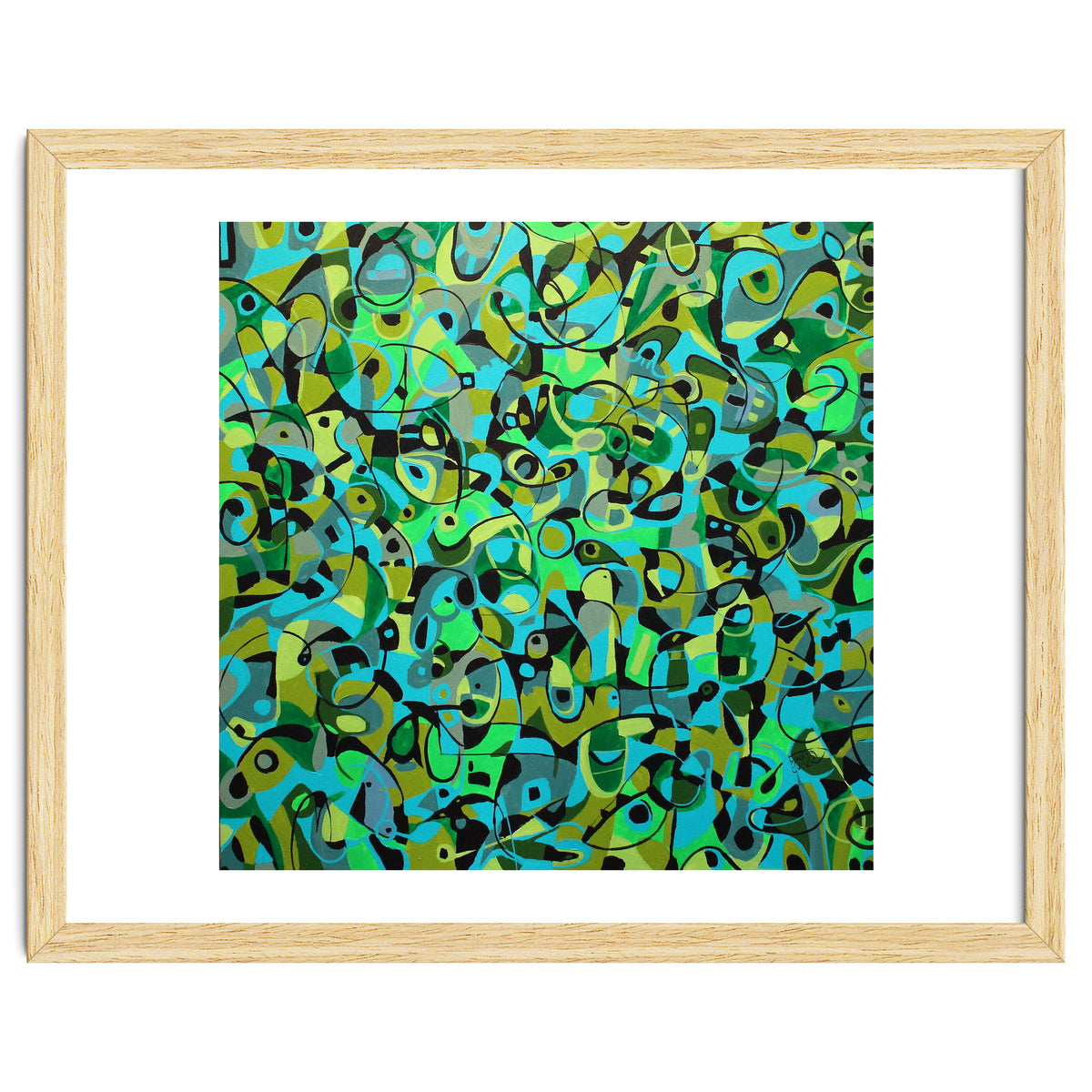 The Birdcall, Acrylic On Canvas, 36"x36"