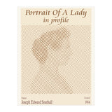 Portrait Of A Lady In Profile (1914) – Joseph Edward Southall (english, 1861 – 1944) (Print Only) thumbnail
