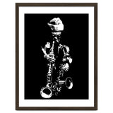 Rahsaan Roland Kirk Jazz Music Legend in Grayscale thumbnail