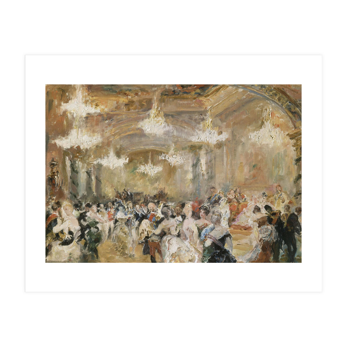 BALL IN PALACE. (Print Only)