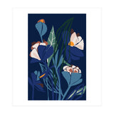 Florals At Night – Modern Illustration (Print Only) thumbnail