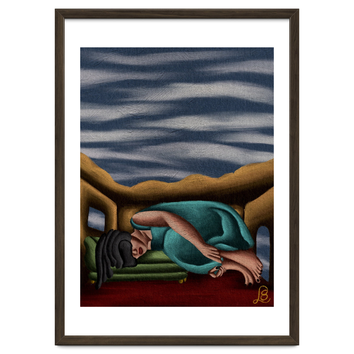 "Still Big, Still Heavy" (oil painting version)