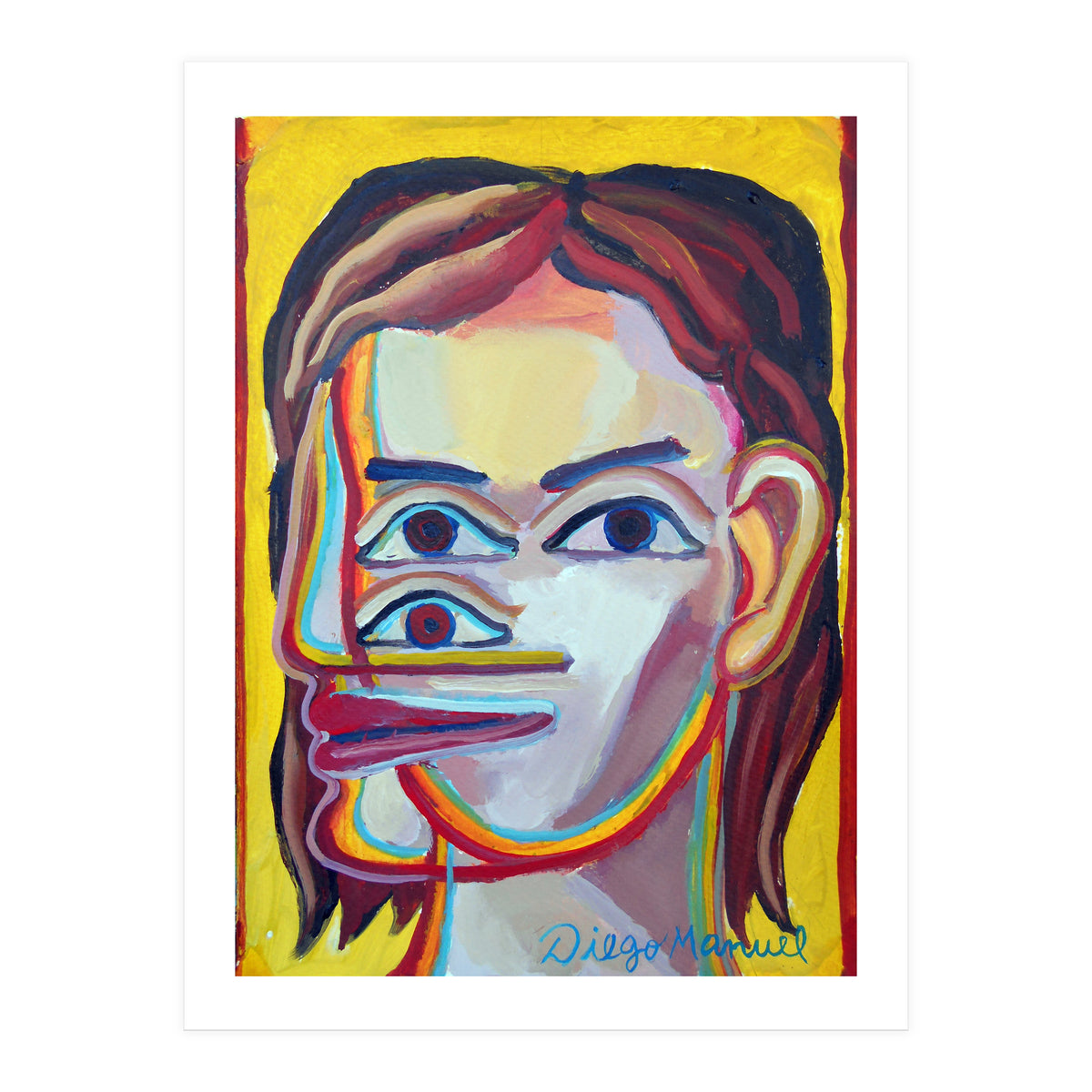 Cabeza De Mujer 26 (Print Only)