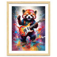 Red Panda Plays Guitar Music