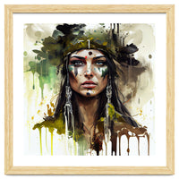 Ceremonial Druid Warrior Portrait