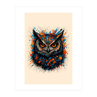 Owl Animal Watercolor (Print Only)