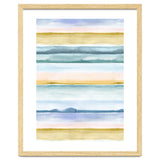 Relaxing Calm Stripes Blue Yellow thumbnail