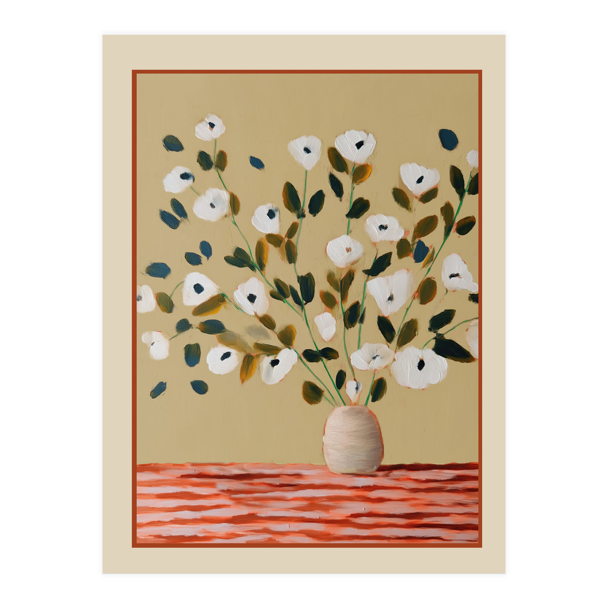 White Flowers (Print Only)