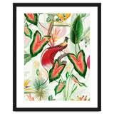 Vintage Bird Of Paradise in Jungle thumbnail