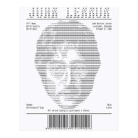 Receipt Art John Lennon Quotes  (Print Only)