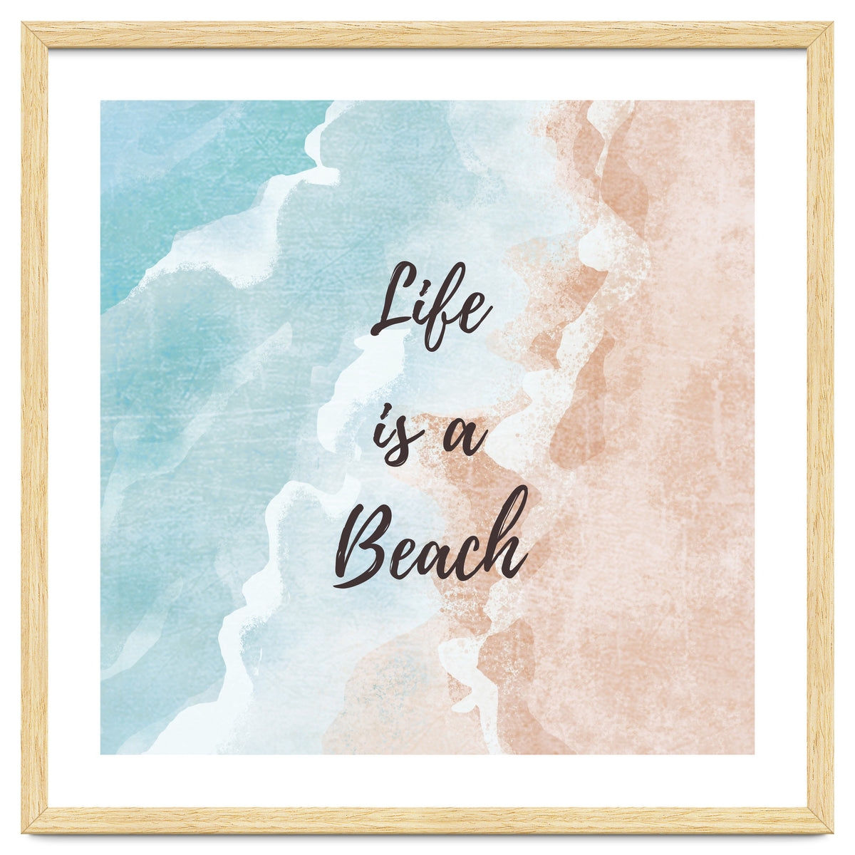 Life's a beach, enjoy the waves 🌊