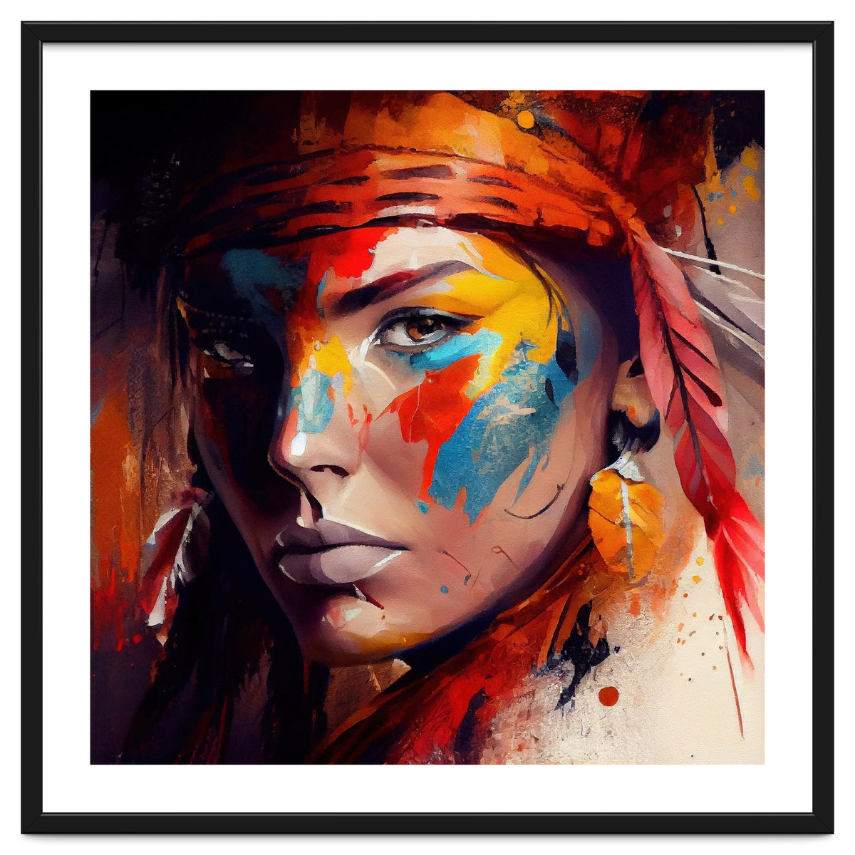 Powerful American Native Woman #4